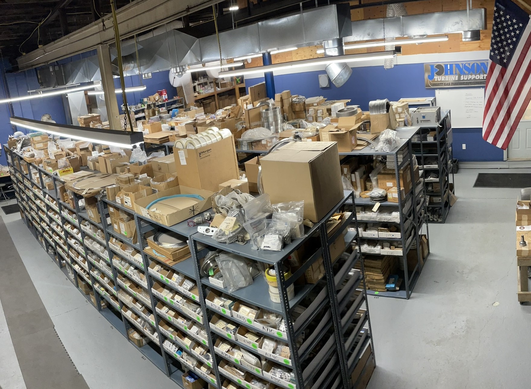 GG4, FT4 Parts warehouse